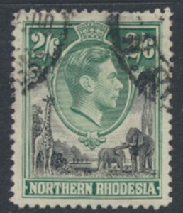 Northern Rhodesia  SG 41  SC# 41 Used   see detail and scan  