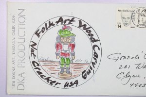 1986 ACE #52 Cover / Nut Cracker Wood Carving Fest - X115