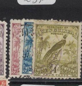 New Guinea SG 152-4 VFU (6dtm)