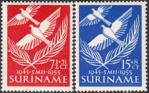 Suriname #B62-B63 MNH