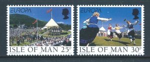 Isle of Man #786-7 NH Europa '98