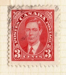 Canada 1937 Early Issue Fine Used 3c. NW-244581