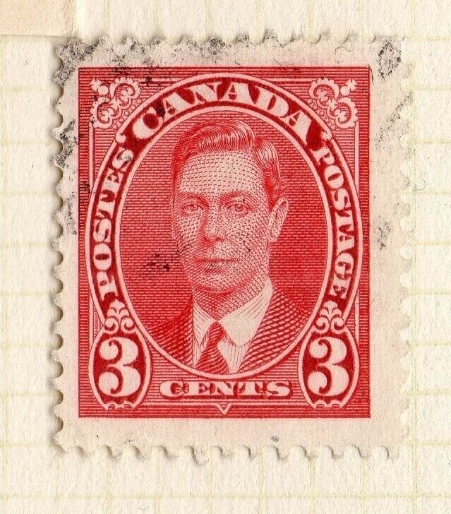 Canada 1937 Early Issue Fine Used 3c. NW-244581