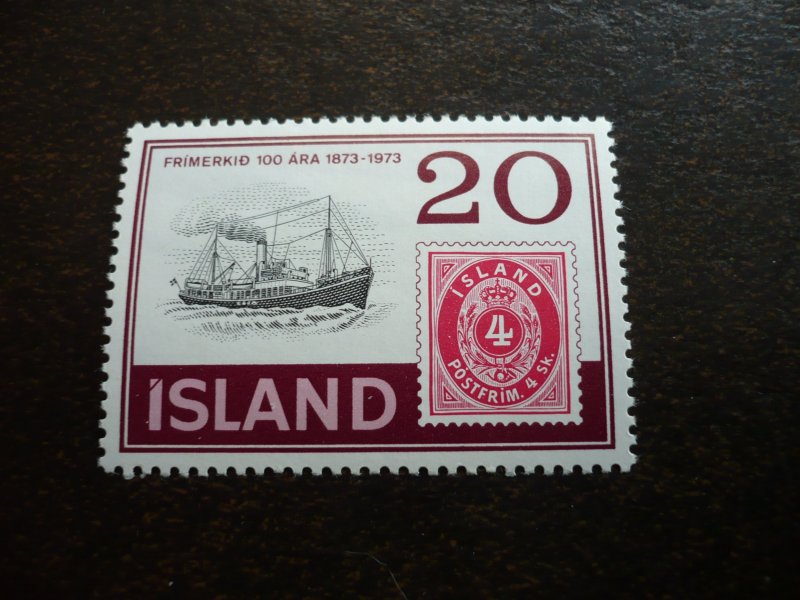 Stamps - Iceland - Scott# 451 - Mint Never Hinged Part Set of 1 Stamp