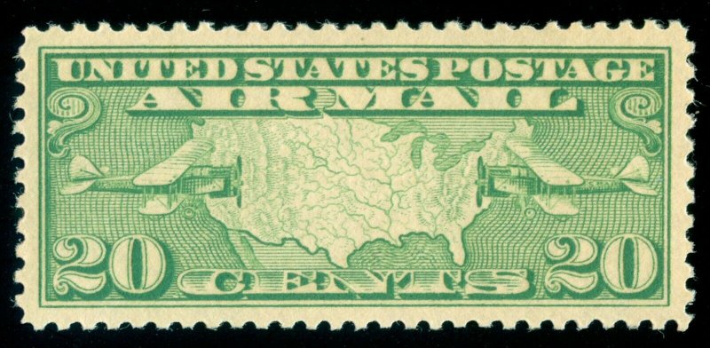 MOMEN: US STAMPS #C9 MINT OG NH PSE GRADED CERT XF-SUP 95J LOT #70535