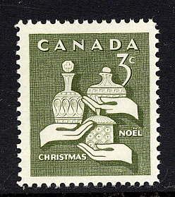 Canada #443 mint, Christmas
