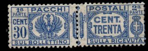 Italy Scott Q27 MH* Parcel Post stamp