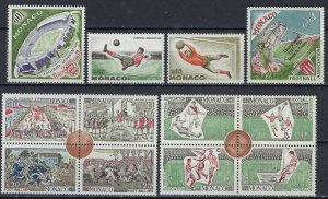 Monaco 553-64 MNH 1963 Soccer (ak2883)