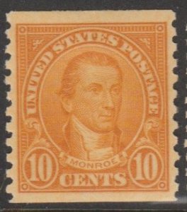 U.S. Scott #603 Monroe Stamp - Mint Single