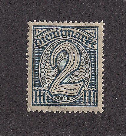 GERMANY SC# O12 F-VF MNH 1920