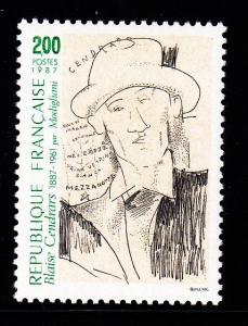 France -  #2057 Blaise Cendrars - MNH