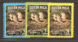 Costa Rica SC C747-9 Mint Never Hinged