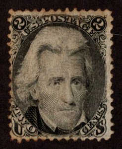 KAPPYSstamps US REGULAR ISSUE 1861 SCOTT 73 $.02 F-VF MINT NO GUM CV $140 VT61