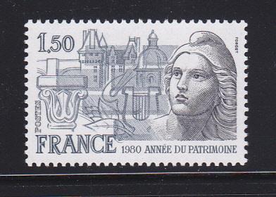 France 1710 Set MNH French Architecture