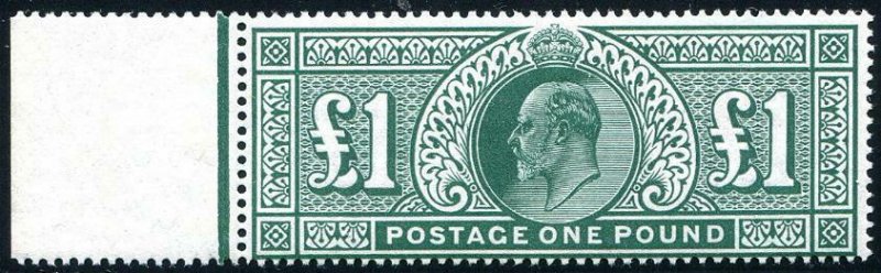 HERRICKSTAMP GREAT BRITAIN Sc.# 142 Marginal High Value Mint NH