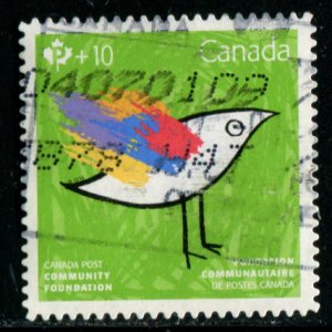 B24 Canada P+10 Stylized Bird SA, used