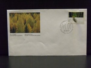 5753  Canada  FDC's(4) # 1283,1284,1285,1286   Forests of Canada      CV$ 5.20