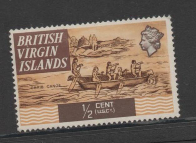 British Virgin Islands  Scott#  206 single  unused  hinged