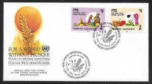 UN Vienna  78-79 IFAD FDC Geneva Cachet