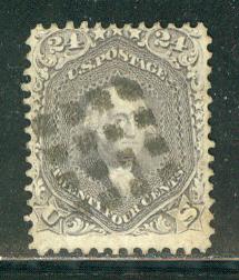 United States Scott # 78b, used, fancy cancel