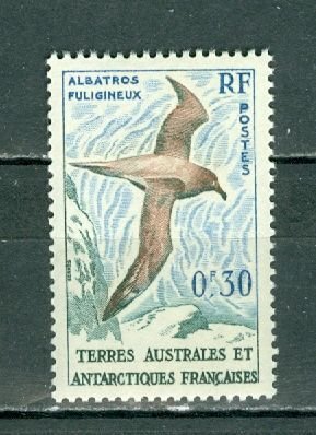 FRENCH  SOUTHERN ANTARCTIC  1959 BIRDS #12 MNH