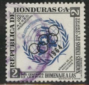 Honduras  Scott C332 Used airmail stamp