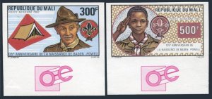 Mali C462-C463 imperf,MNH. Scouting Year.Baden-Powell.