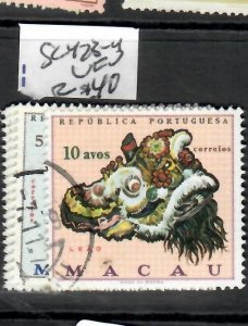 MACAU         SC 423-424     VFU  PPP0522H