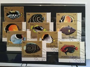 Fujeira Fish  stamps  R24490