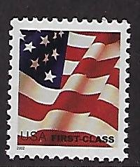 Catalog # 3620 Single Stamp Flag First Class (.37ct)