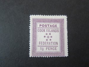 Cook Islands 1892 Sc 6 MH
