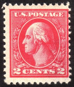 1920, US 2c, Washington, MNG, thin, Sc 528