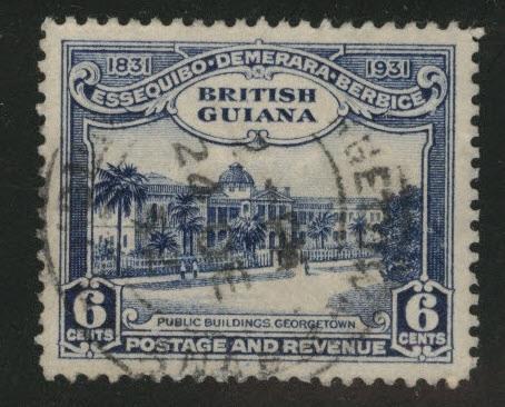 British Guiana Scott 208 used 1931 stamp