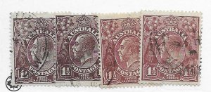 Australia #63 Used - Stamp - CAT VALUE $4.25 PICK ONE