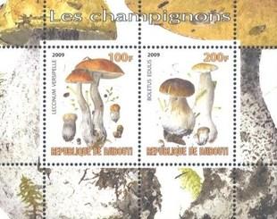 Djibouti 2009 Champignons Plants Mushrooms Fungi Nature M/S Stamps MNH (1)