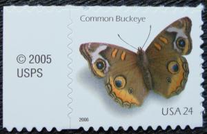 US #4001 MNH Single, Common Buckeye, SCV $.55 