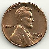 1968-D - Lincoln Head Cent - Uncirculated