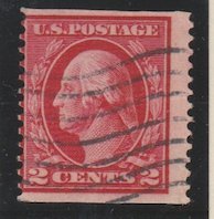 U.S. Scott #353 Washington Stamp - Used Single