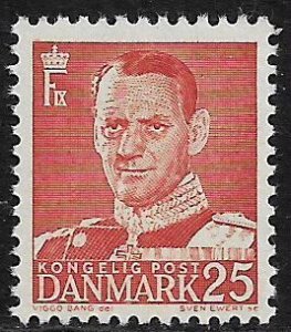 Denmark #321 MNH Stamp - King Frederik IX