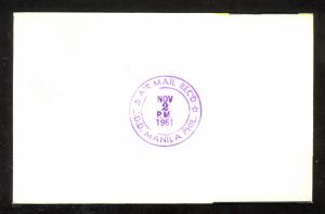 PAKISTAN 1961 BOAC COMET 4 FFC KARACHI to MANILA PHILIPPINES Cover