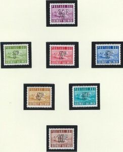 Guernsey   mnh sc J8 - J17