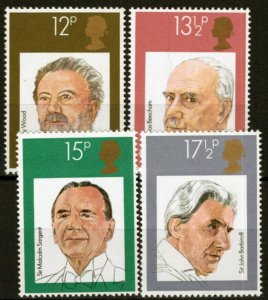 ZAYIX Great Britain 920-923 MNH English Conductors Music Henry Wood 021023S129M