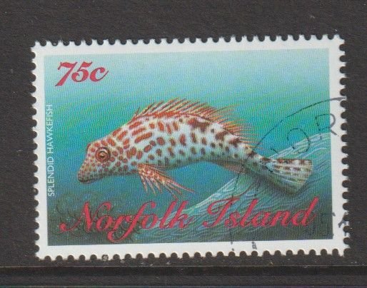 SC652 Norfolk Island 1998 Reef Fish used
