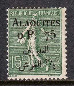 Alaouites - Scott #3 - MH - Tiny thin, pencil/rev. - SCV $7.25