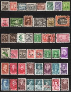 Philippines ~ Lot of 222 Different Stamps ~ Mixed Used Condition