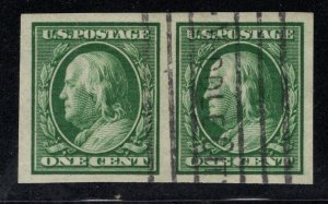 U.S. - 343 - Pair - EXTRA FINE - Used