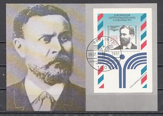 Germany, Scott cat. B713. Centenary Of First Flight. Max card. ^.