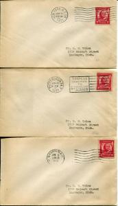 USA #690 Pulaski FDC First Day Issue Cover Postage Cancellation Collection 1931