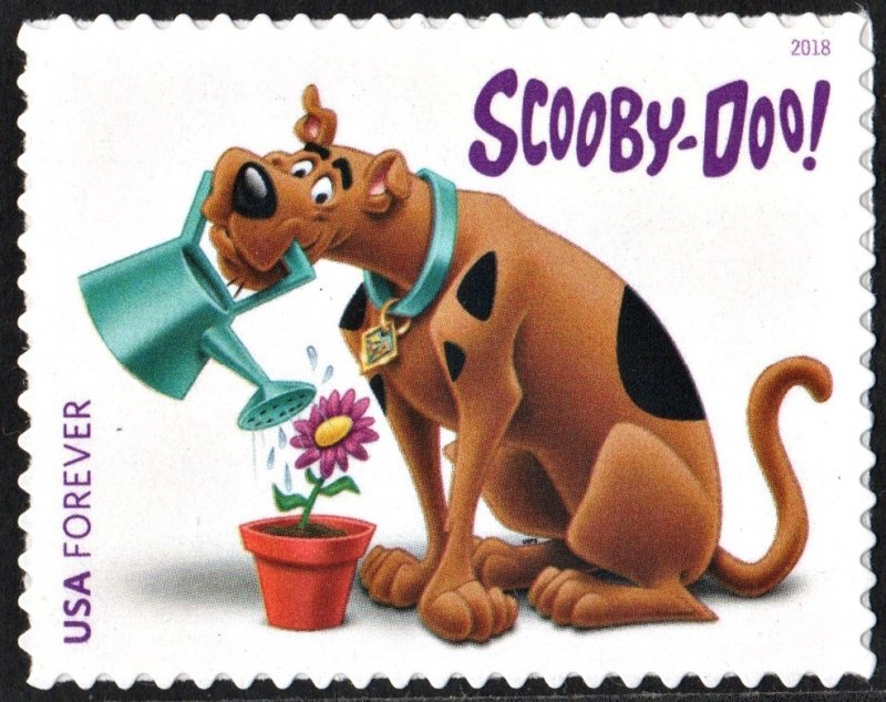 SC#5299 (50¢) Scooby-Doo! Single (2018) SA