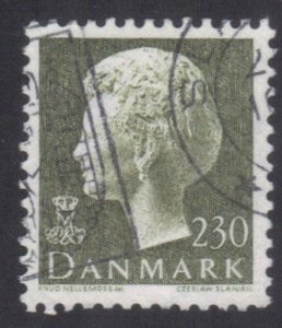 DENMARK SC# 641 USED 230o 1979-82 QUEEN MARGRETHE   SEE SCAN